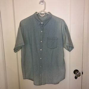 Oak + Fort Denim Button-Down